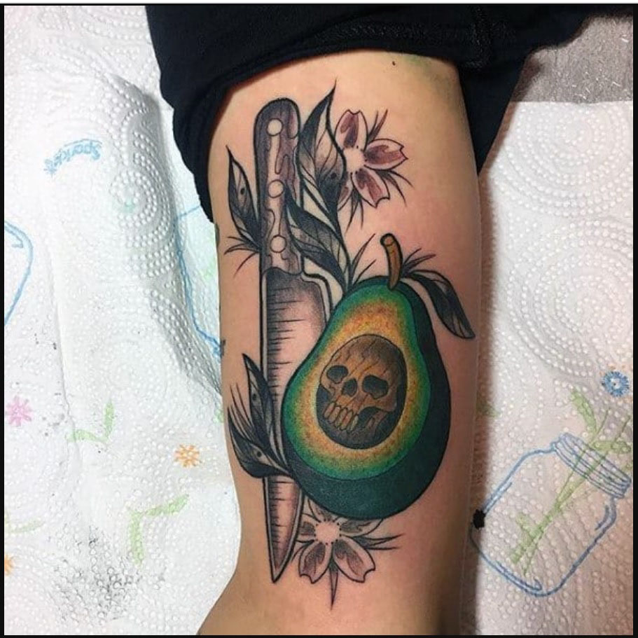 Avocado Tattoo Meaning: A Fruitful Expression of Individuality and Symbolic Artistry