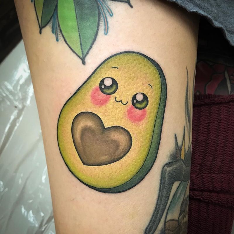 Avocado Tattoo Meaning: A Fruitful Expression of Individuality and Symbolic Artistry