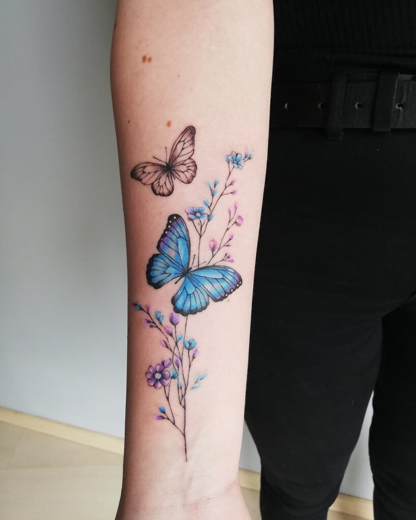 Blue Butterfly Tattoo Meaning: Exploring the Rich Meanings Infused into Body Ink