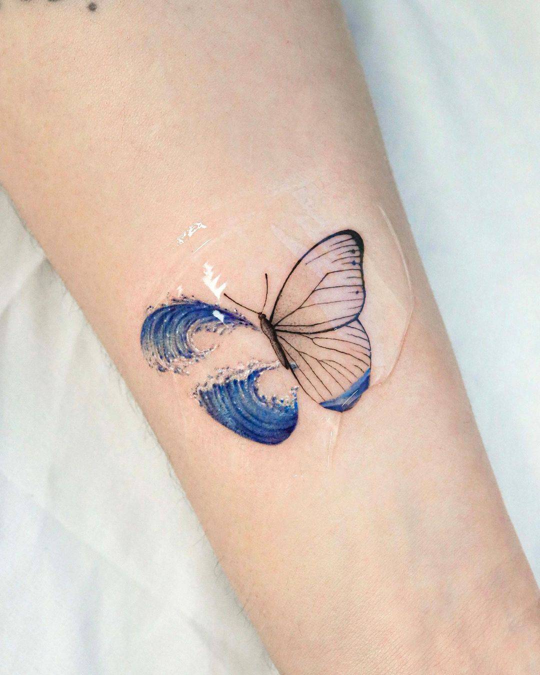 Blue Butterfly Tattoo Meaning: Exploring the Rich Meanings Infused into ...