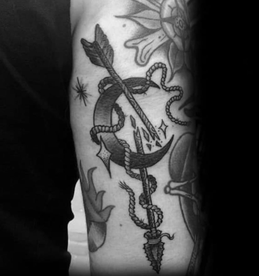 Broken Arrow Tattoo Meaning: Unveiling the Symbolism of Bow and Arrow Designs