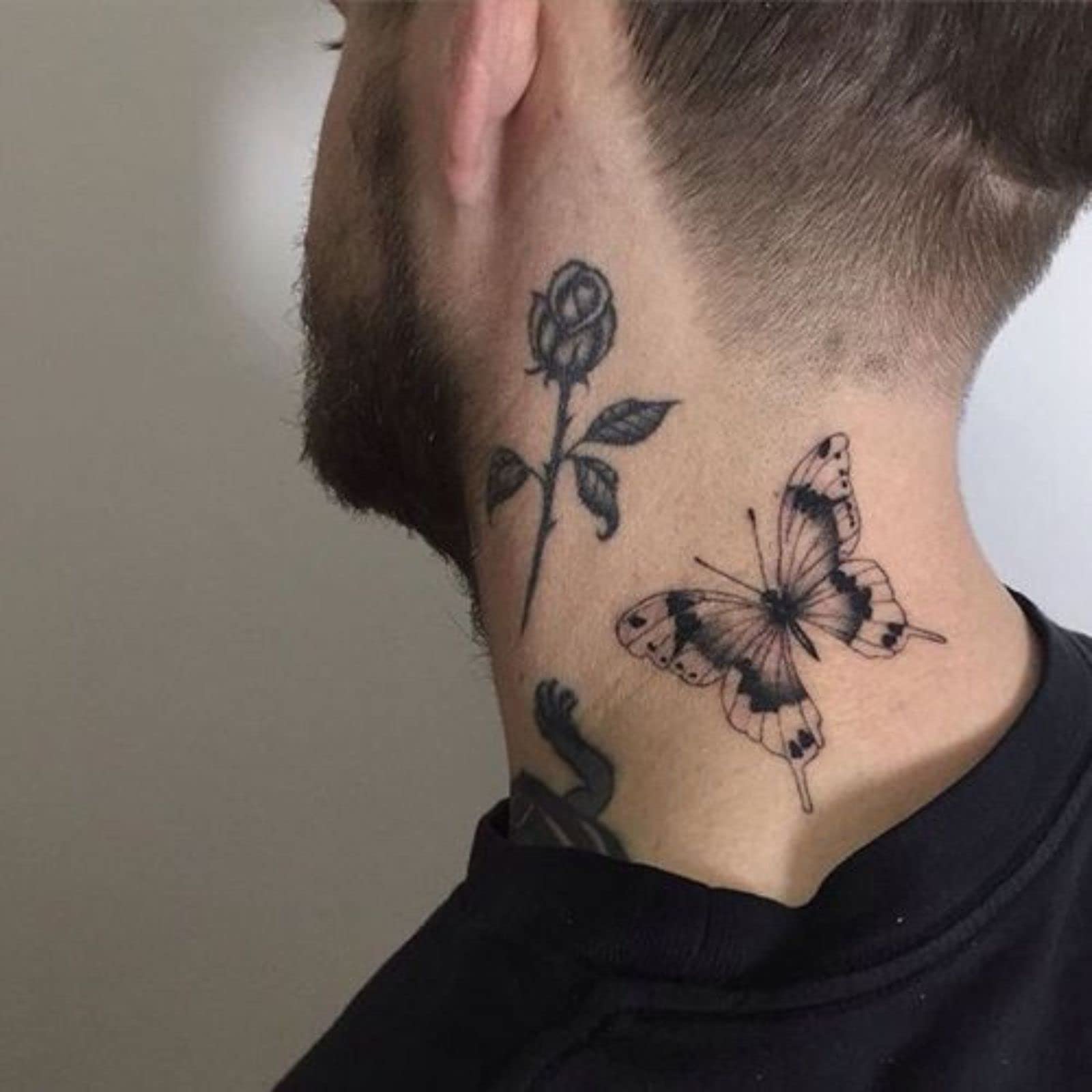 Butterfly on Neck Tattoo Meaning and Butterfly Neck Tattoo Designs Everything You Need to Know