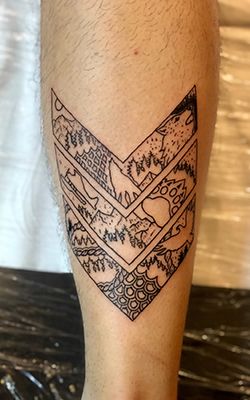 Chevron Tattoo Meaning: Unveiling the Symbolism of Chevron Tattoo Designs