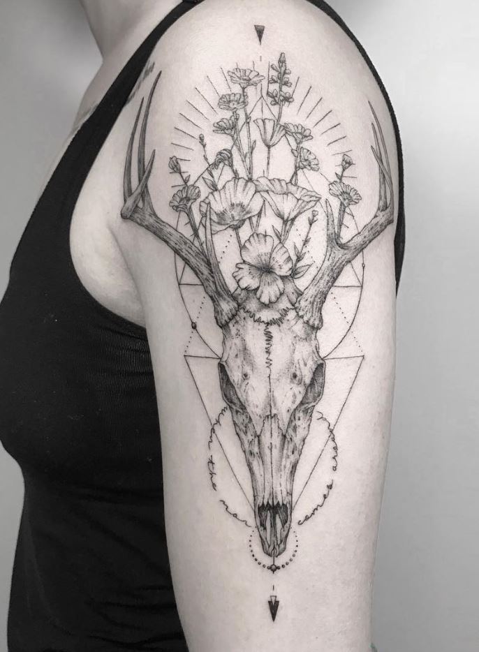 Deer Skull Tattoo Meaning: Unveiling the Mysteries of this Intriguing ...