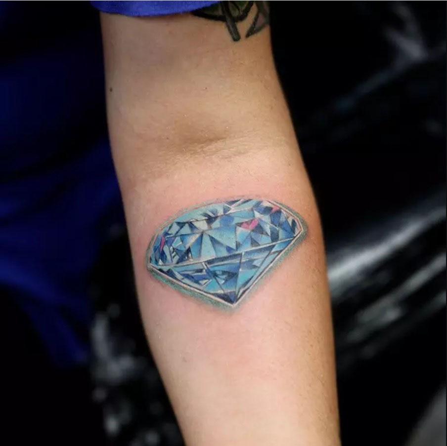 Diamond Tattoo Meaning and Design A Guide to One of the Most Popular Tattoo Choices