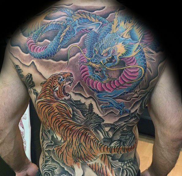 Dragon and Tiger Tattoo Meaning: Decoding the Hidden Meanings of Tattoos