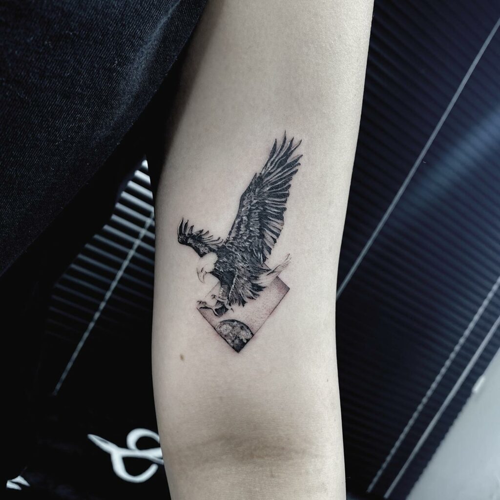 Eagle Tattoo Meaning: Investigating the importance of tattoos that portray eagles.