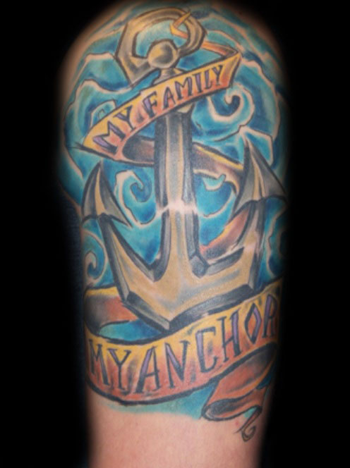 Family Anchor Tattoo Meaning and Designs Symbolizing Strength, Stability, and Unity