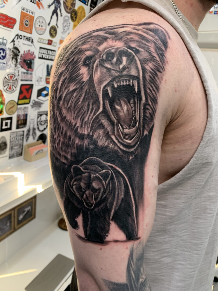 Grizzly Bear Tattoo Meaning: The Majestic Symbolism of Grizzly Bear Tattoos