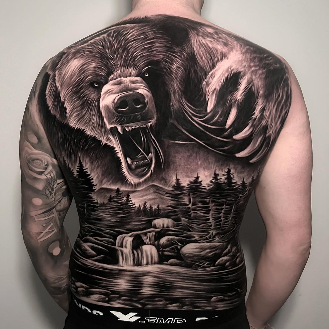 Grizzly Bear Tattoo Meaning: The Majestic Symbolism of Grizzly Bear ...