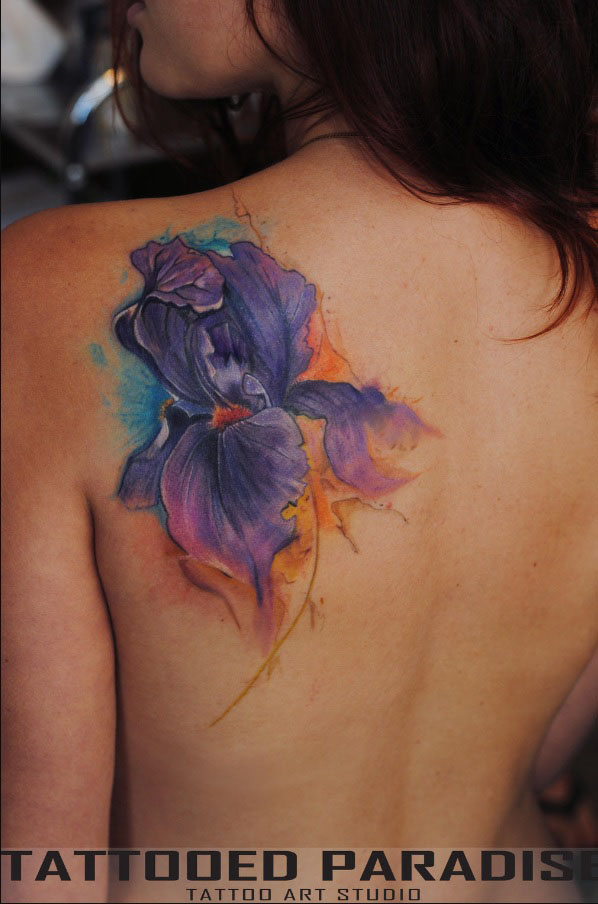 Iris Tattoo Meaning:A Symbolic Journey into Power and Spirituality