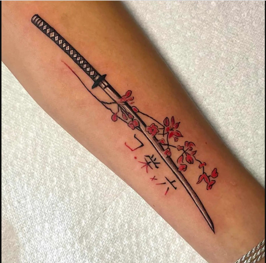 Katana Tattoo Meaning: Exploring the Symbolism Behind this Ancient Japanese Sword