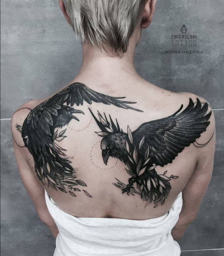 Meaning of Raven Tattoo: A Symbolic Journey into Power and Spirituality