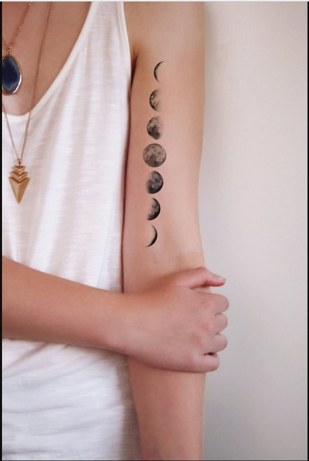 Moon Phases Tattoo Meaning: A Symbolic Journey into Power and Spirituality - Impeccable Nest