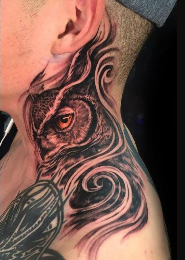 Owl Neck Tattoo Meaning: Unlocking the Meaning, Unique Designs, and All You Need to Know