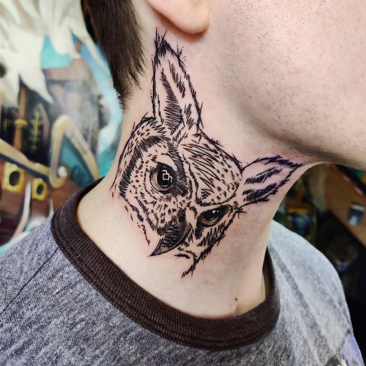 Owl Neck Tattoo Meaning: Unlocking the Meaning, Unique Designs, and All You Need to Know
