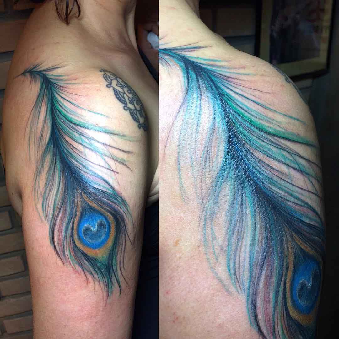 Peacock Feather Tattoo Meaning: A Symbol of Beauty and Glory