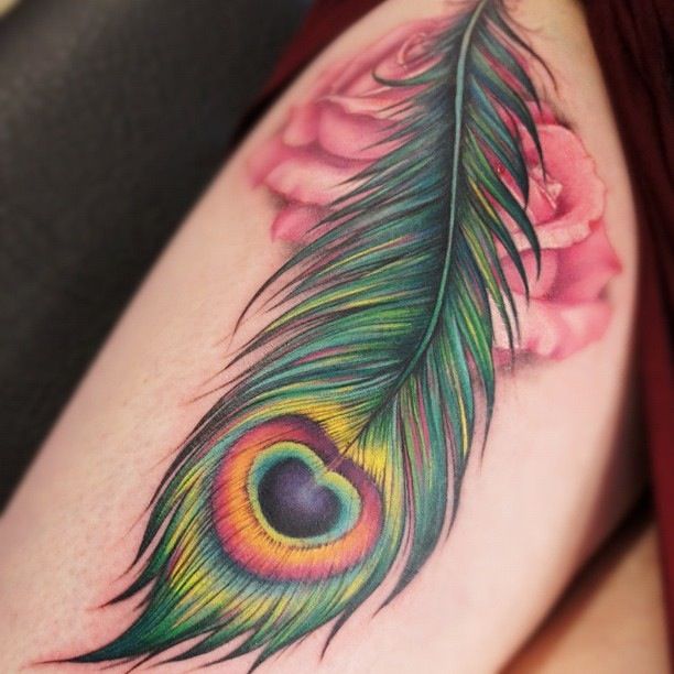 Peacock Feather Tattoo Meaning: A Symbol of Beauty and Glory