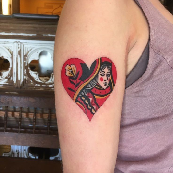 Queen of Hearts Tattoo Meaning: Unraveling the Stories Behind Symbolic Body Art