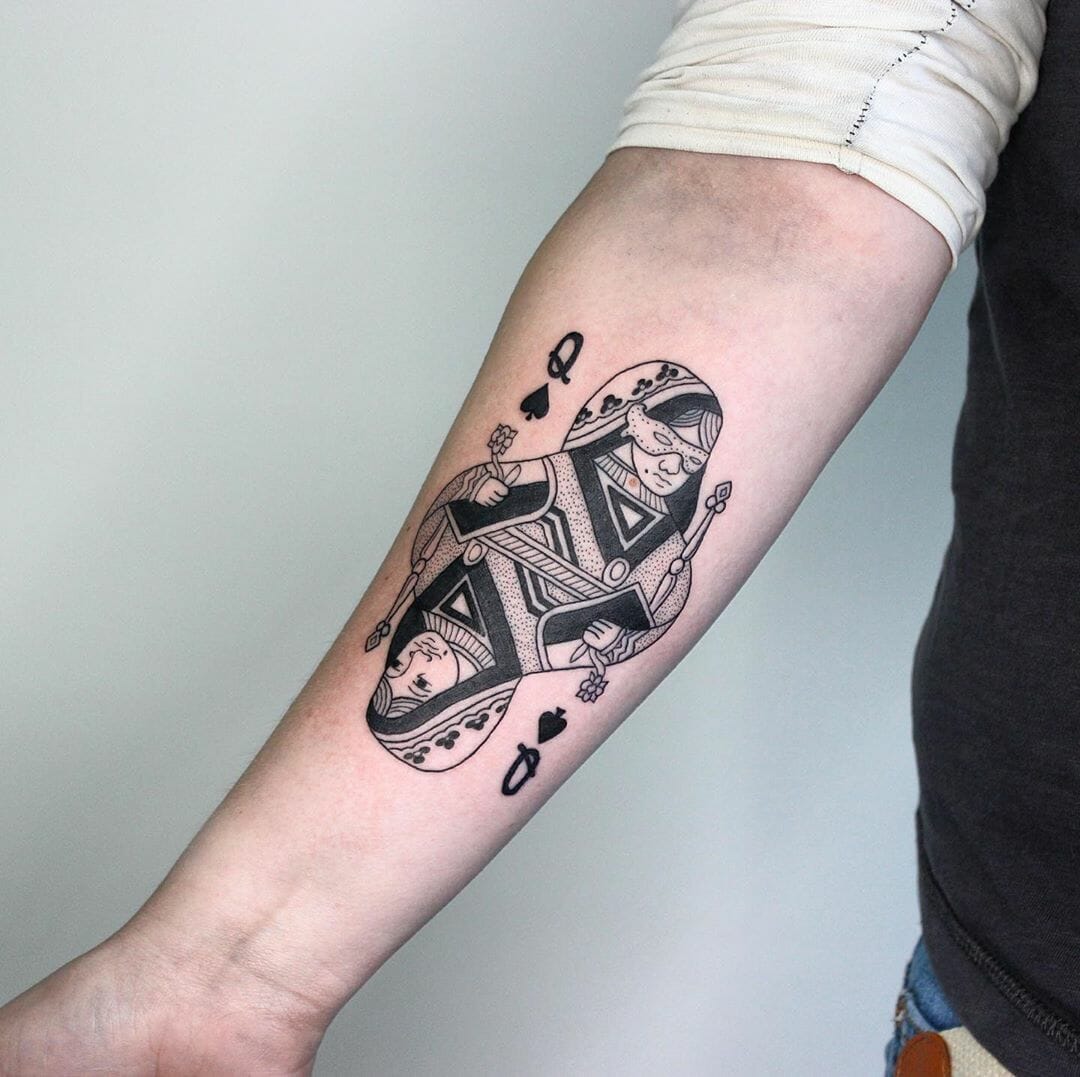 Meaning of queen of spades tattoo