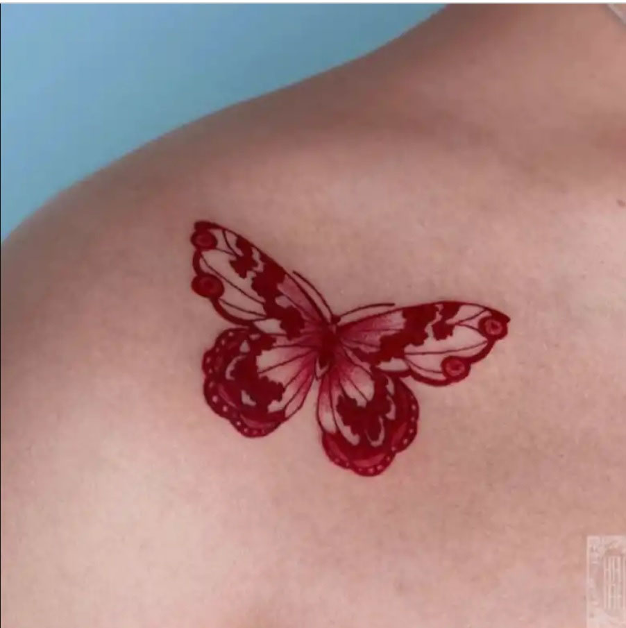 red-butterfly-tattoo-meaning-3aRed Butterfly Tattoo Meaning: Delving into Tattoo Meanings and Interpretations