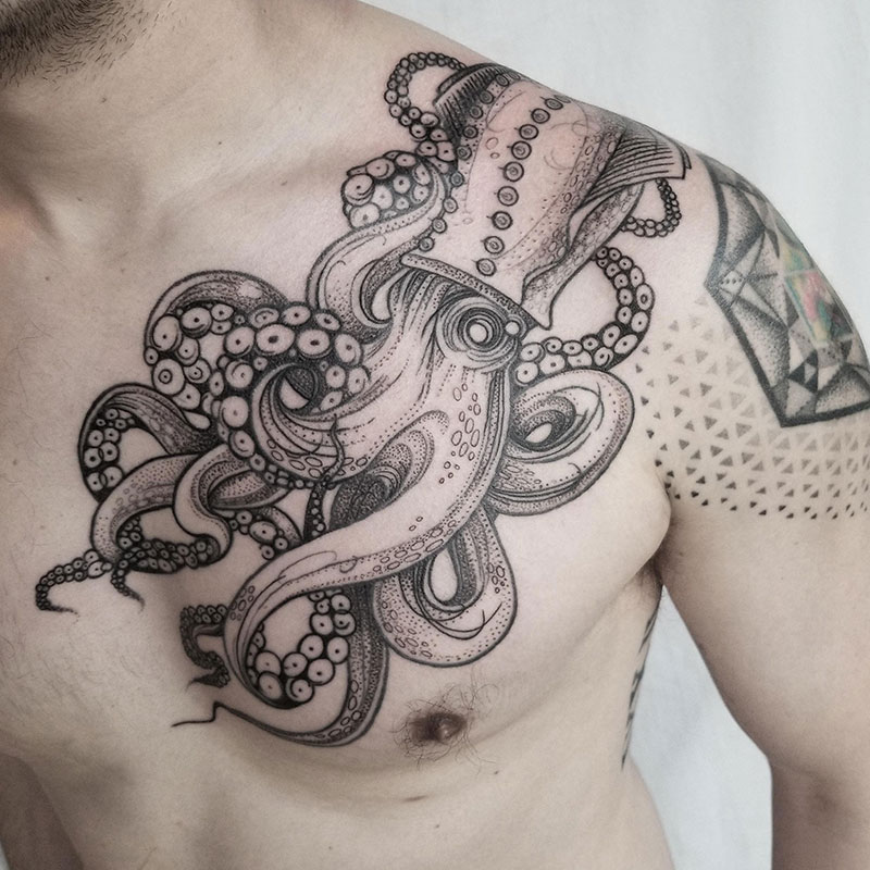 Squid Tattoo Meaning: Unraveling the Stories Behind Symbolic Body Art