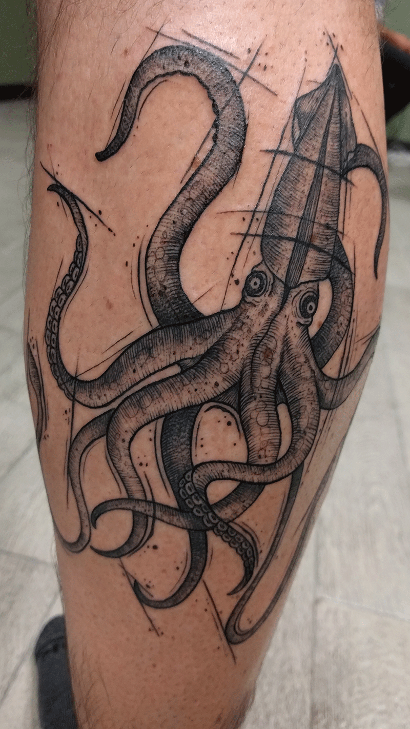 Squid Tattoo Meaning: Unraveling the Stories Behind Symbolic Body Art