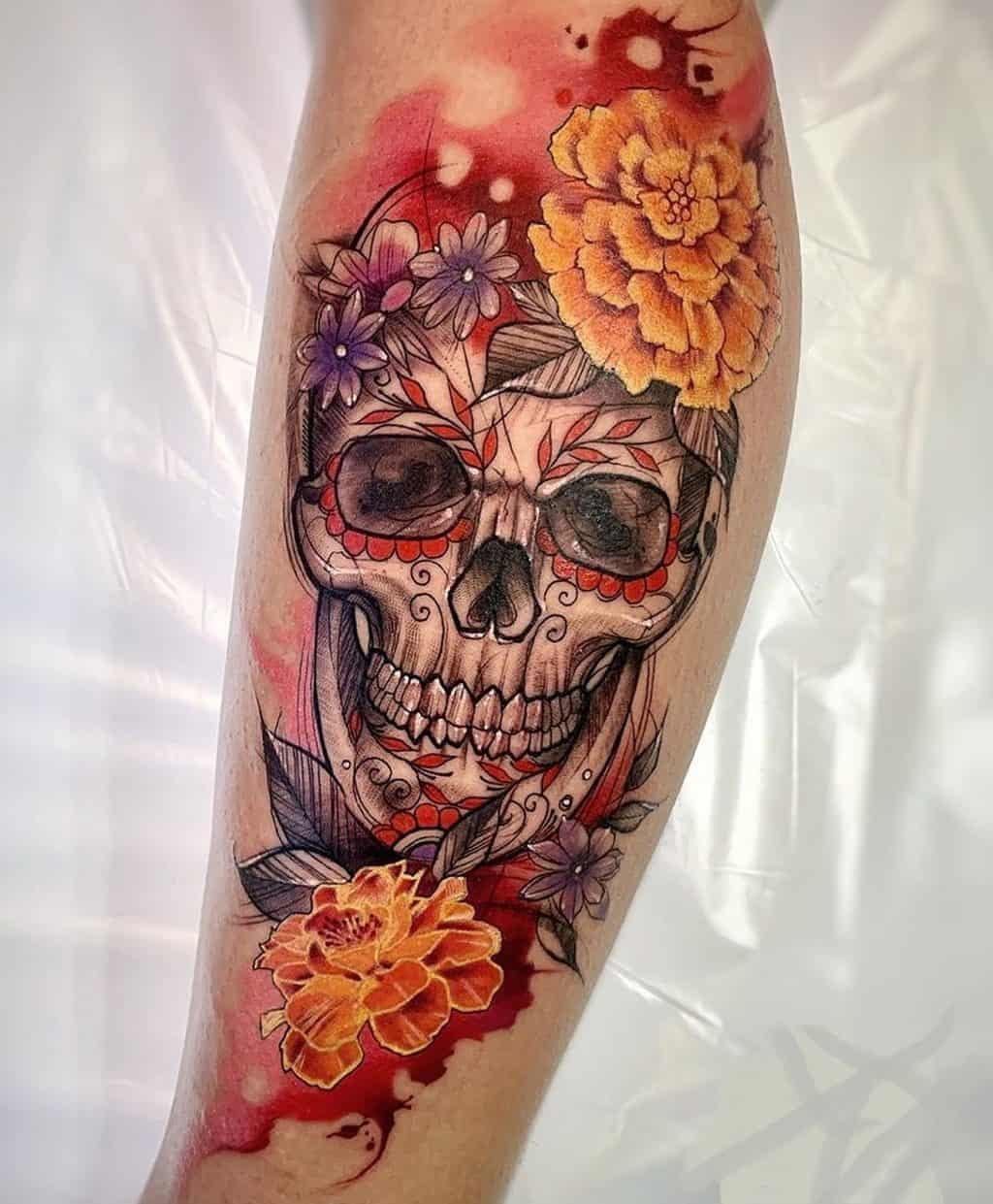 Sugar Skull Tattoo Meaning: Exploring the Symbolic Depths of this Intriguing Design - Impeccable Nest