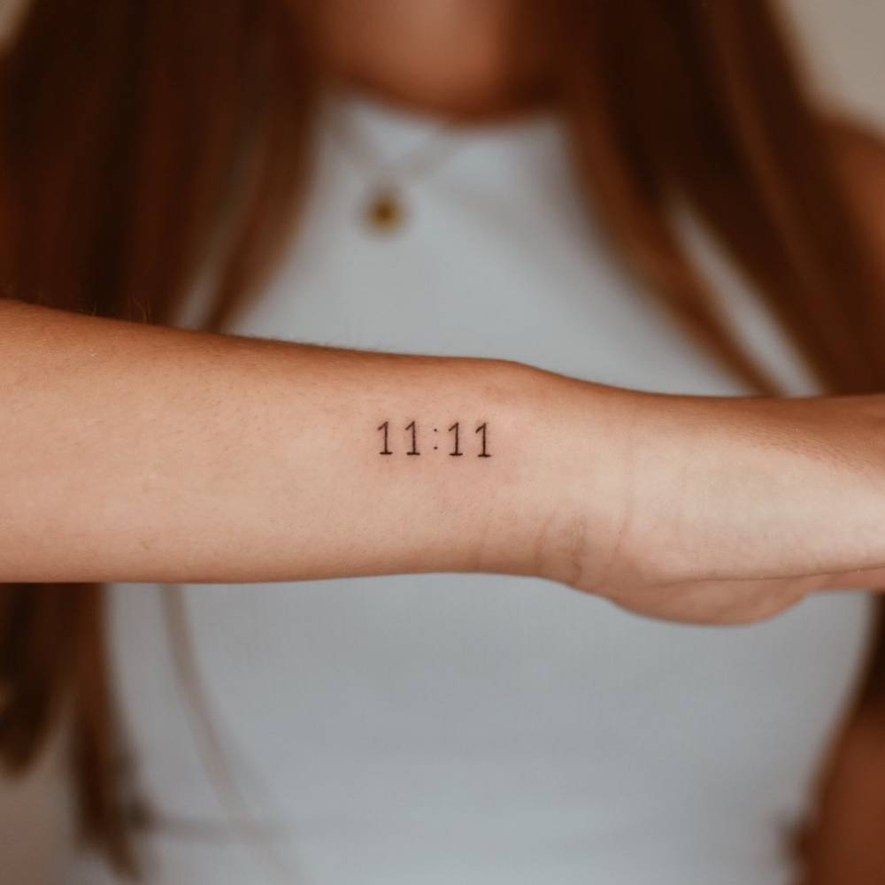 11:11 Tattoos Meaning: Unveiling the Intricacies of a Unique Expression