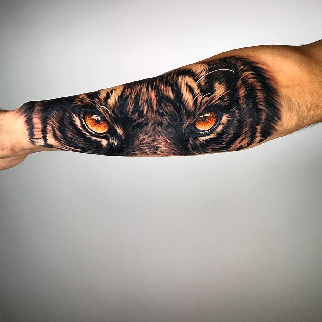 Tiger Eyes Tattoo Meaning: A Symbolic Journey into Power and Spirituality