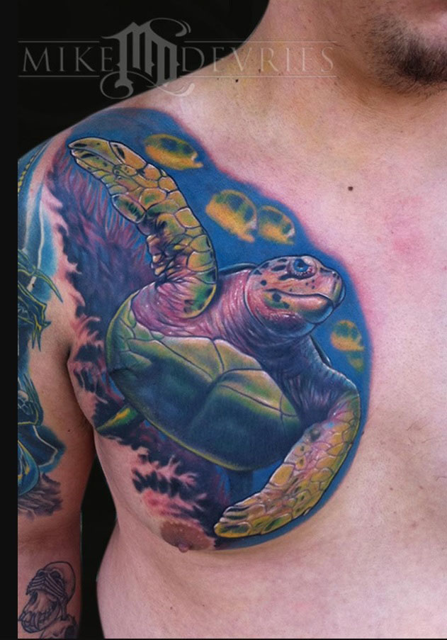 turtle-tattoo-aTurtle Tattoo Meaning:  Unraveling the Stories Behind Symbolic Body Artmeaning-3