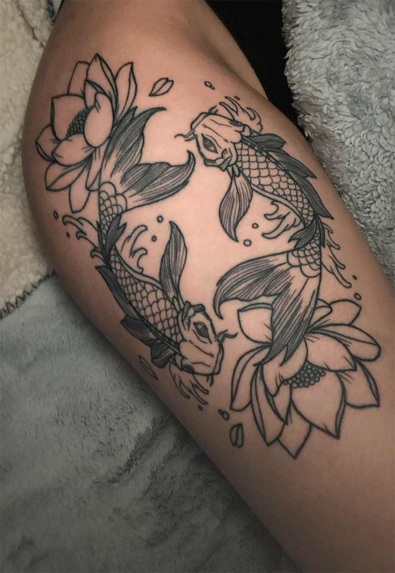 Two Koi Fish Tattoo Meaning: Unraveling the Stories Behind Symbolic Body Art