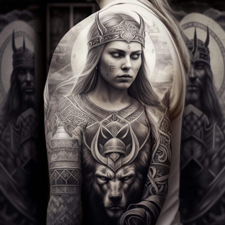 valkyrie tattoo designs