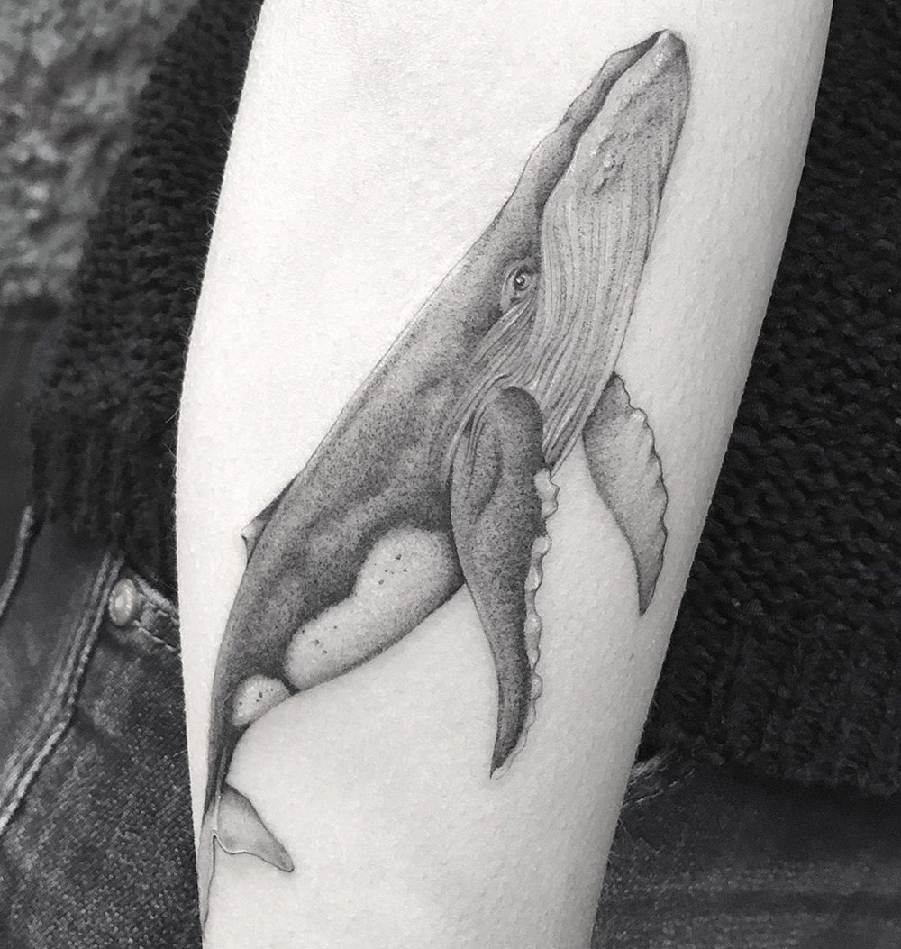 Humpback whale tattoo meaning