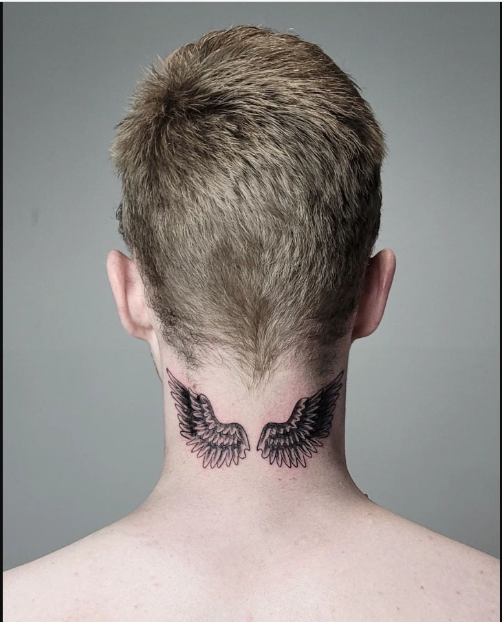 Wings on Neck Tattoo Meaning: Delving into Tattoo Meanings and Interpretations