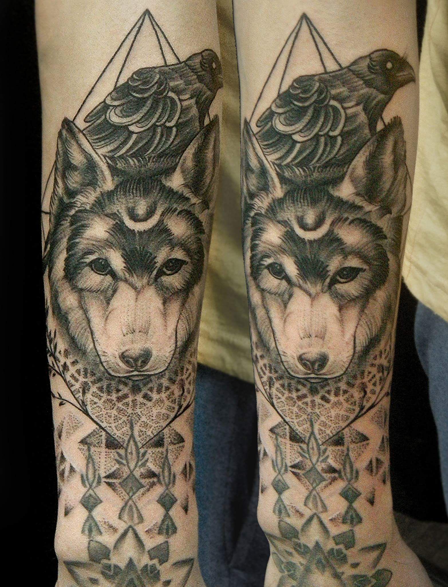 Wolf and Raven Tattoo Meaning: Delving into Tattoo Meanings and Interpretations
