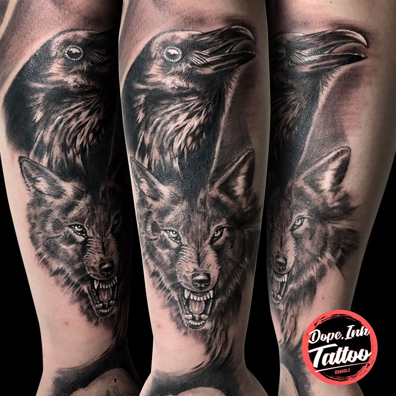 Wolf and Raven Tattoo Meaning: Delving into Tattoo Meanings and Interpretations