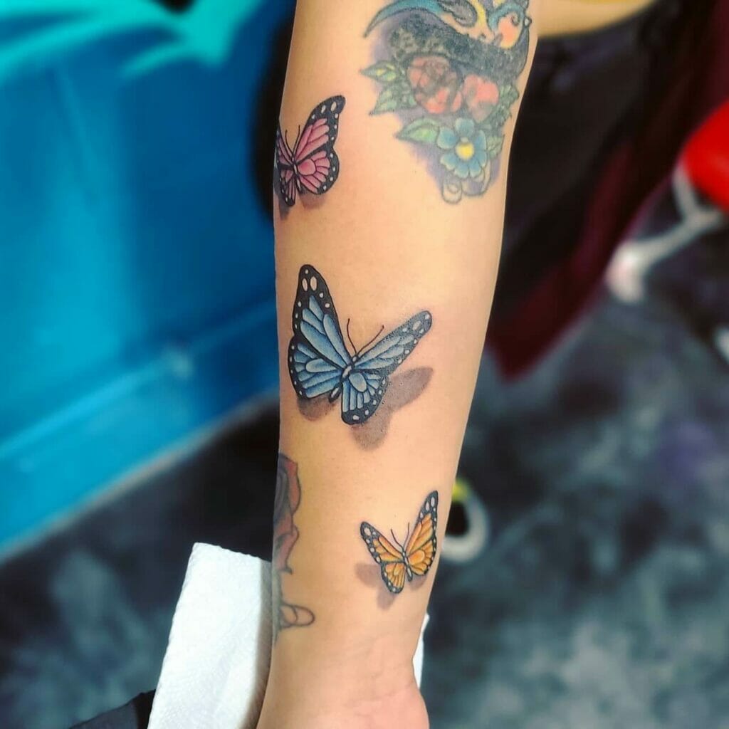 3 Butterfly Tattoo Meaning: A Symbolic Journey into Power and Spirituality
