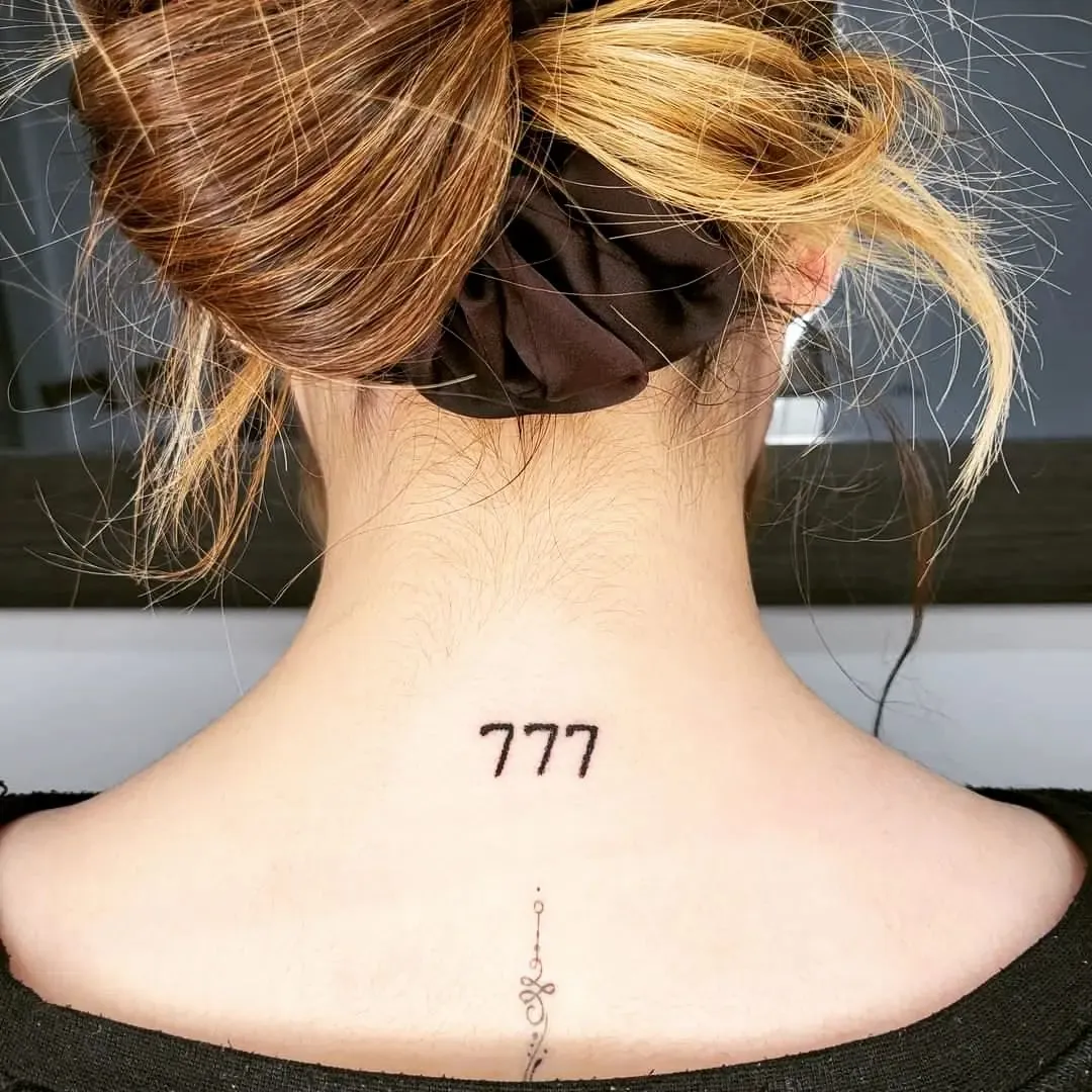 777 Tattoo Meaning and Design Understanding the Symbolism behind One of the Most Popular Tattoos