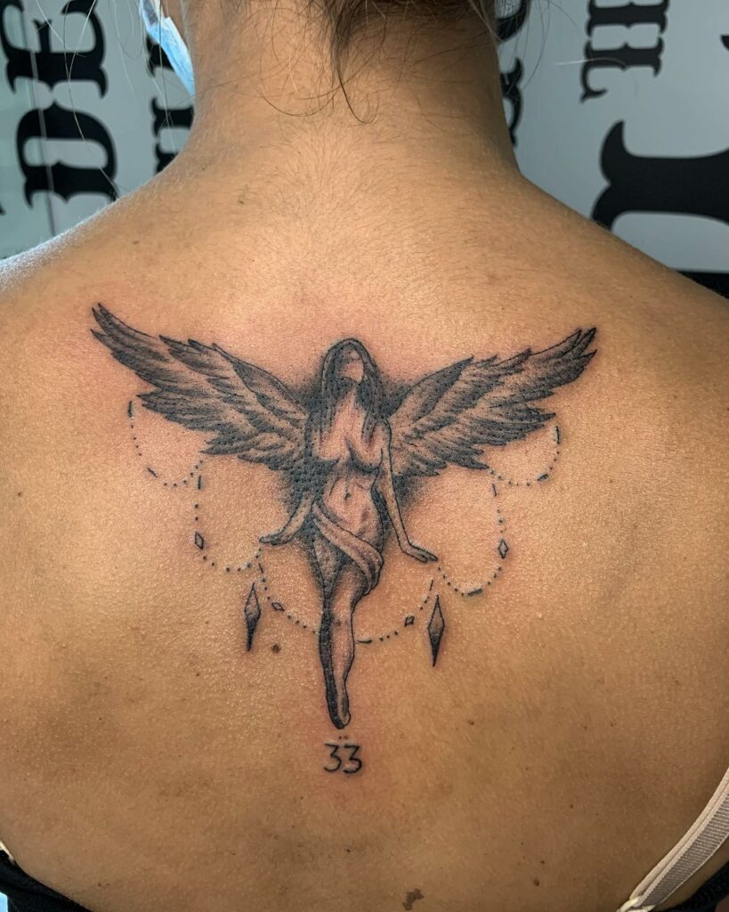 Angel Tattoo Meaning: Comprehending the Symbolism and Design of an Angel Tattoo's Significance.
