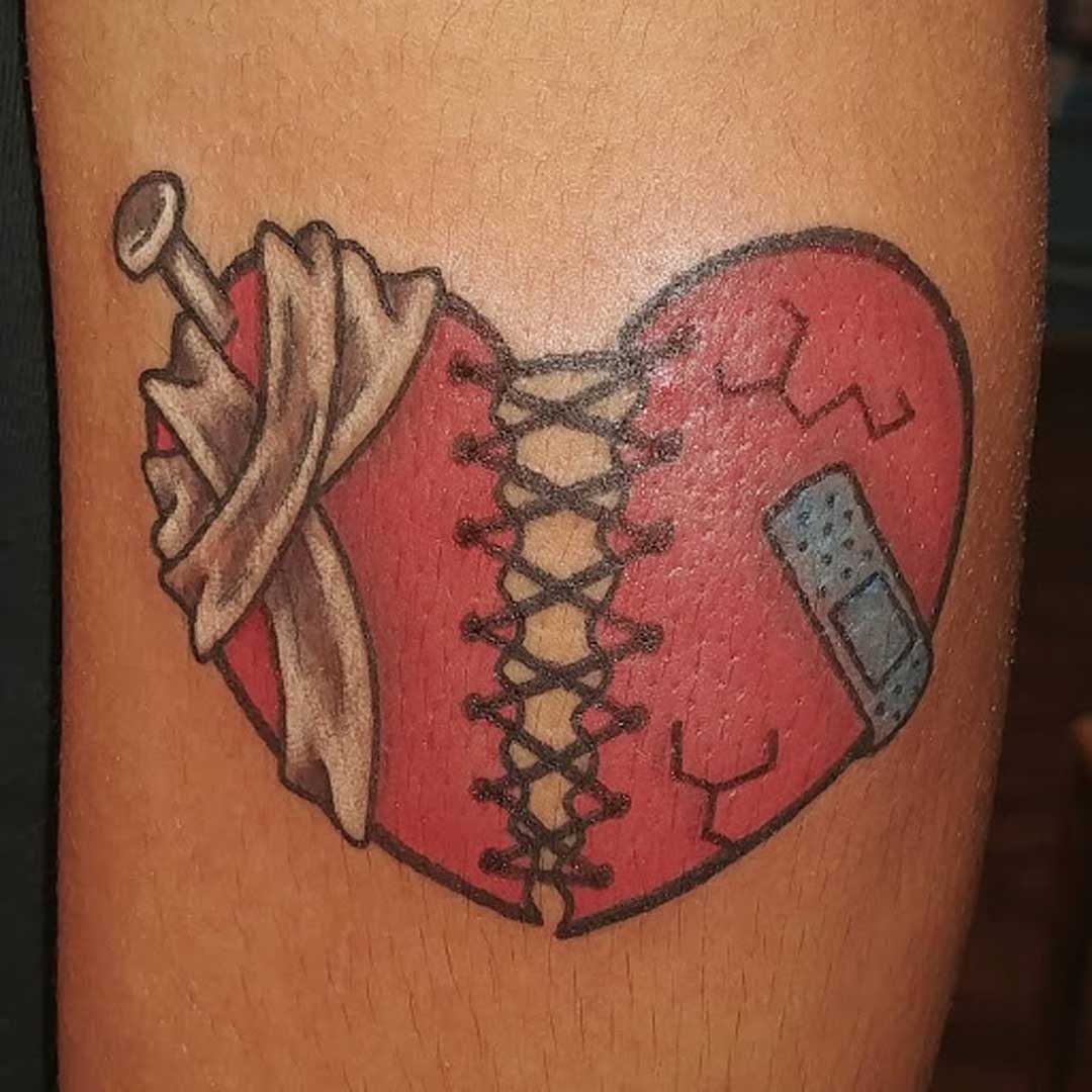 Broken Heart Tattoo Meaning: The Significance of Broken Heart Tattoos Meaning and Design Ideas - Impeccable Nest