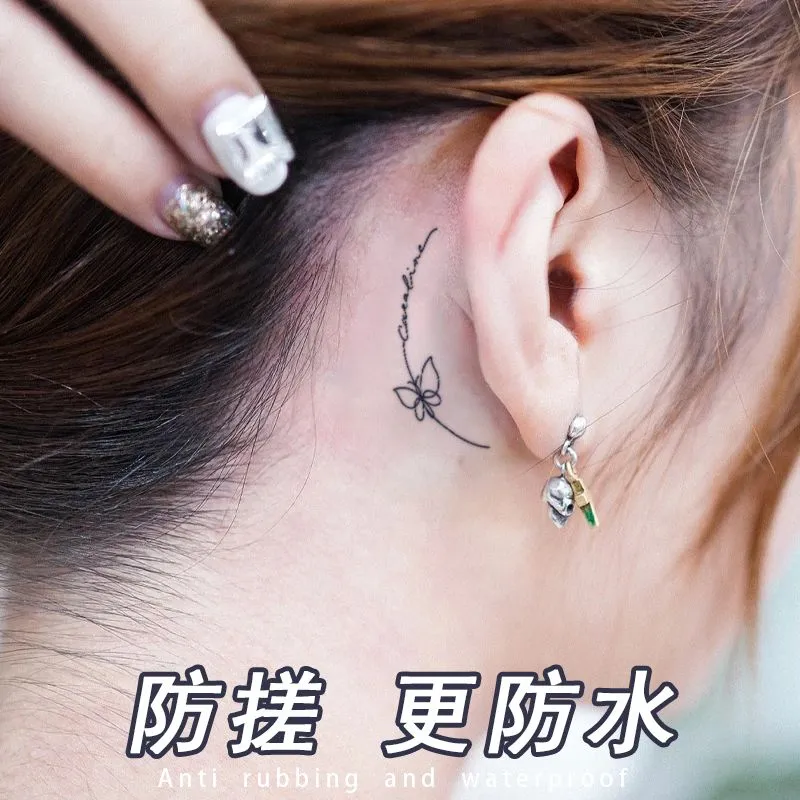 Butterfly Tattoo Behind Ear Meaning: Discover the Evolution of Tattoo Symbolism.