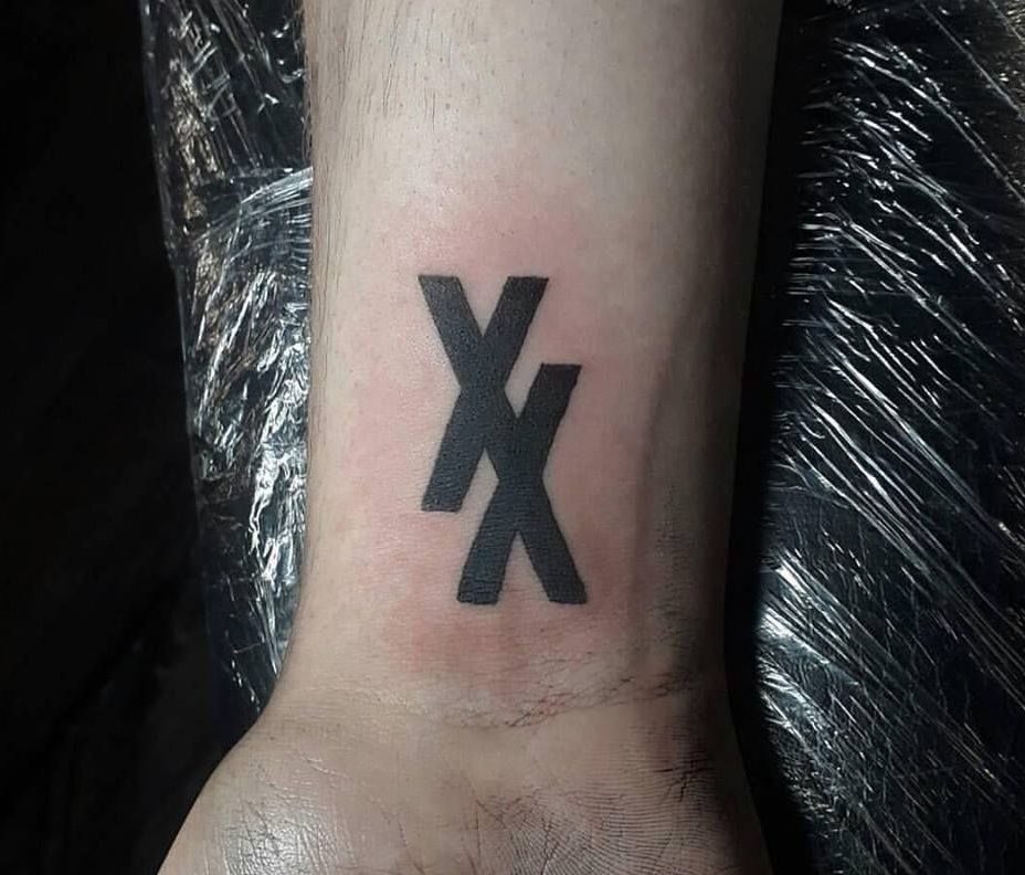 What does the double x tattoo mean
