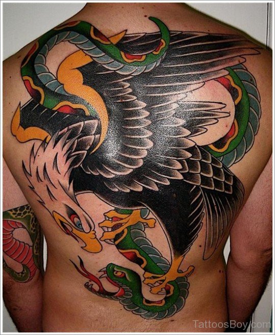 Eagle and Snake Tattoo Meaning:  Delving into Tattoo Meanings and Interpretations