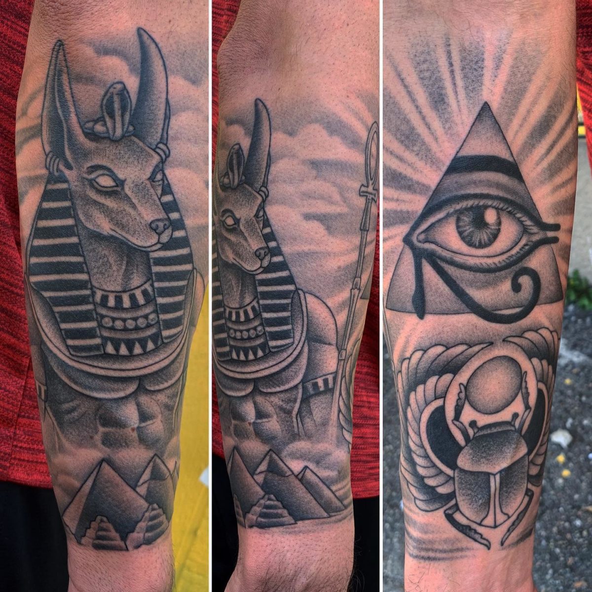 egyptian eye symbols tattoos