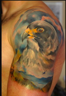 Falcon Tatoo Meaning: The significance and patterns of a tattoo that portrays a falcon communicate the concepts of toughness and independence. It is recognized as a representation of strength and liberty.