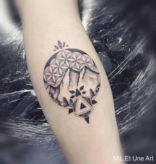 An all-encompassing manual on the meaning of a Flower of Life tattoo.