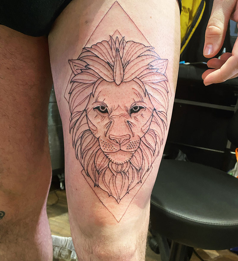 PHOTO: Anthony Zettel gets a sick new lion tattoo - Pride Of Detroit-cheohanoi.vn