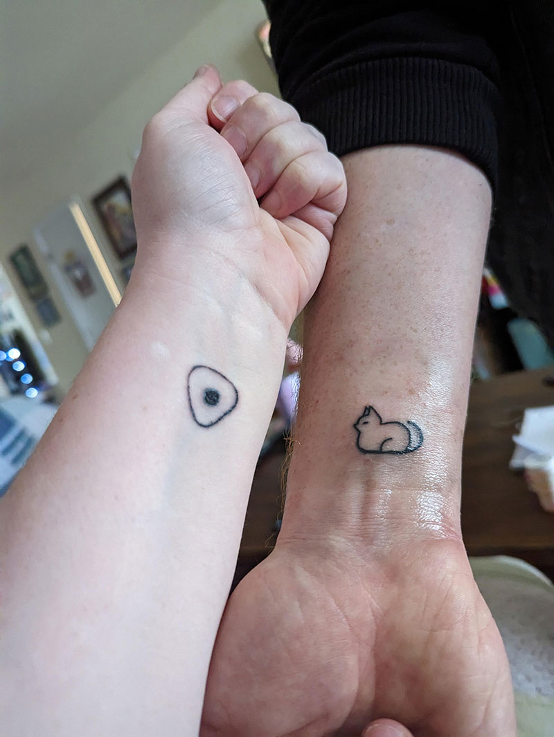 Match Tattoo Meaning: Matching Tattoos A Symbol of Unity and Loyalty.