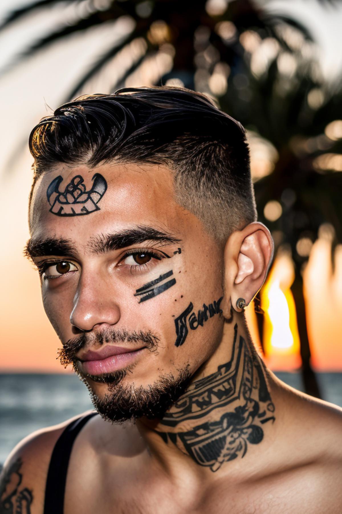 Meaning of Facial Tattoos: The interpretation and patterns of tattoos on the face.